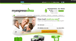 Desktop Screenshot of myexpressoil.com